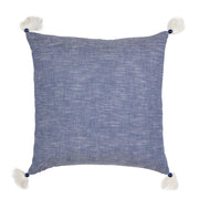 Texas Blues Embroidered Pillow with Insert