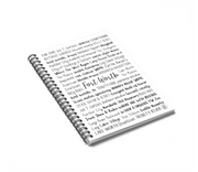 Fort Worth Spiral Notebook