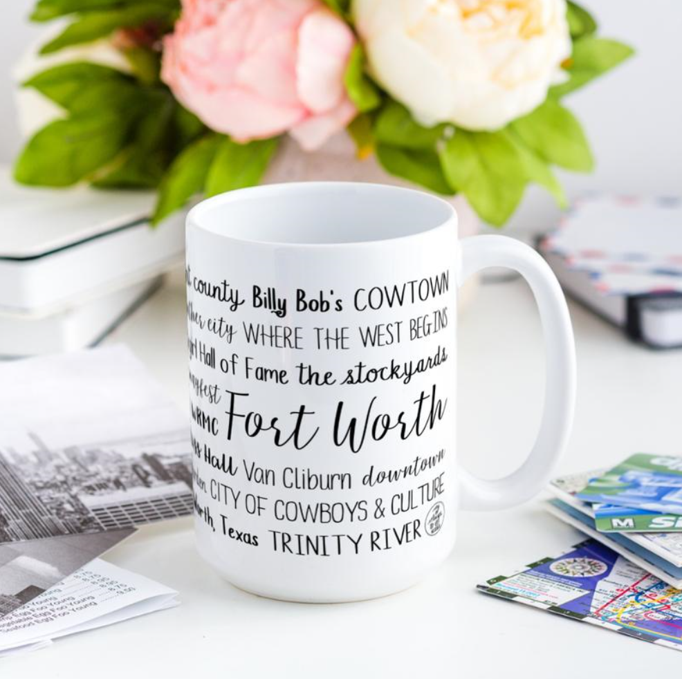 Fort Worth Everything Mug - Black