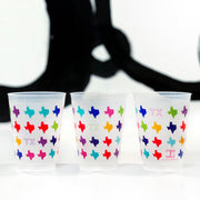 Multi-Color Texas Shatterproof Cups 16oz