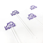 TCU Athletic Frog Acrylic Stir Sticks