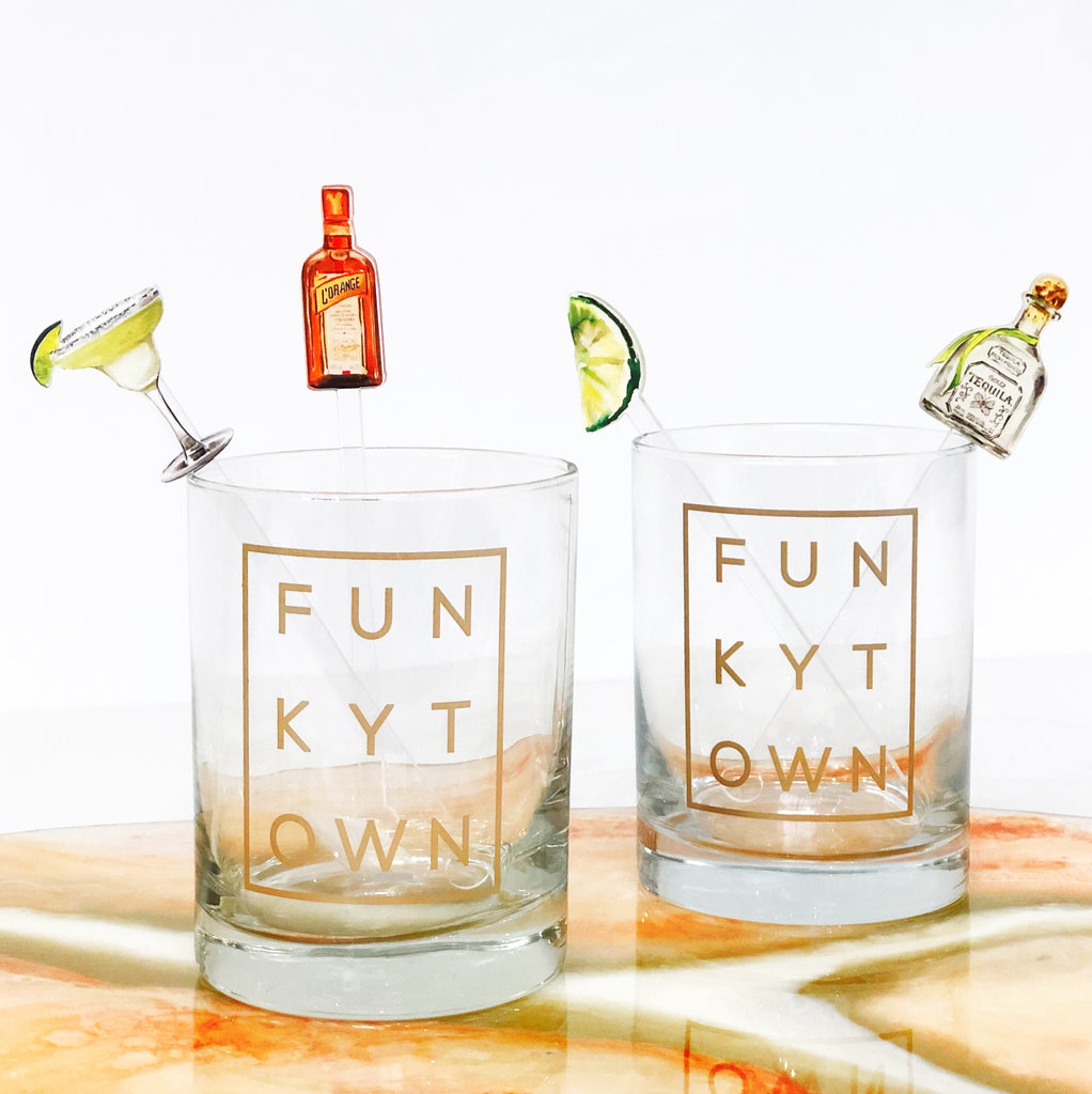 Margarita Combo Acrylic Stir Sticks