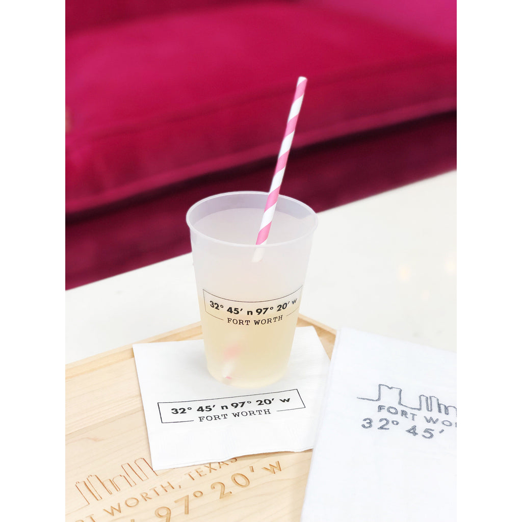 Fort Worth Coordinate Shatterproof Cups