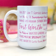 Fort Worth Everything Mug - Pink
