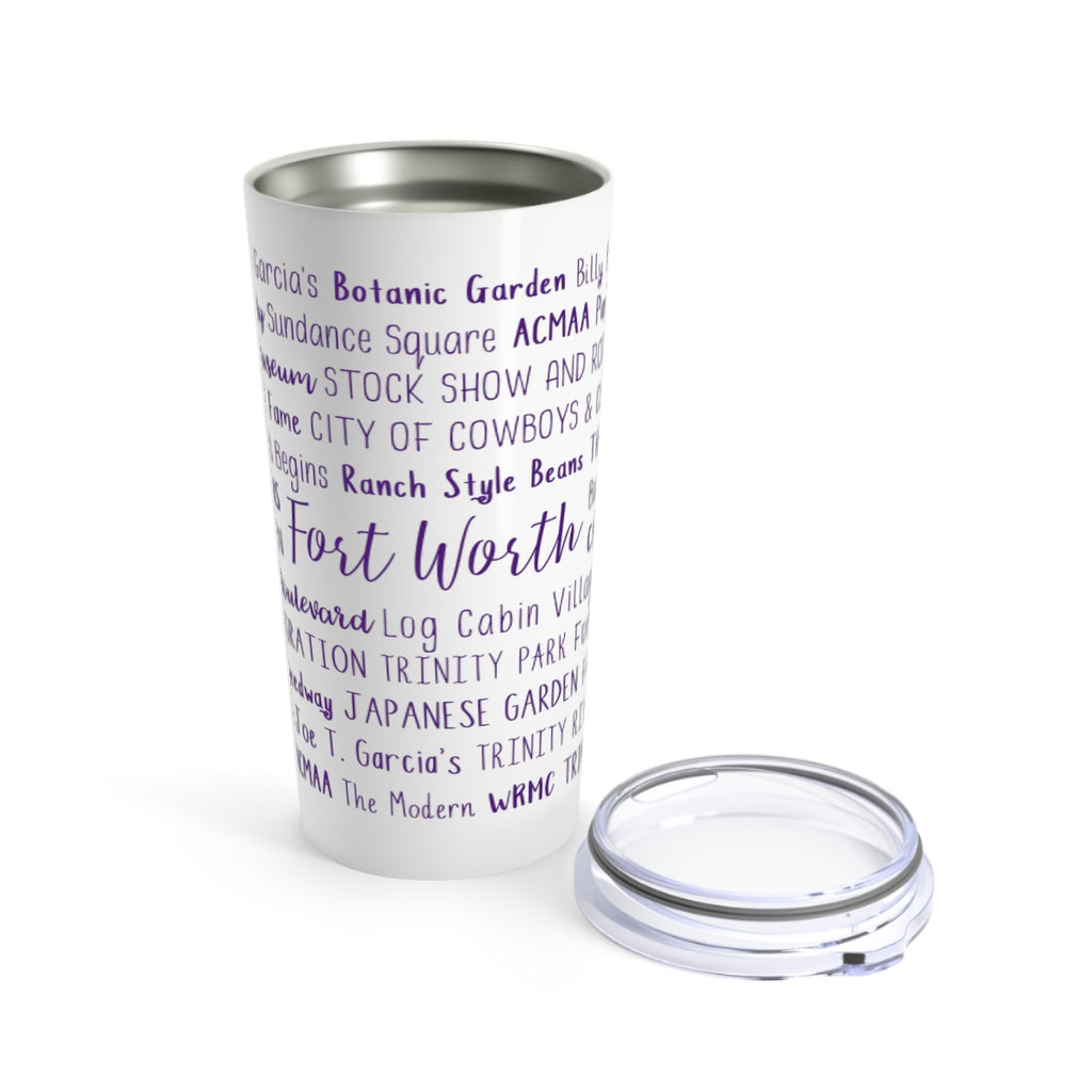Fort Worth Everything Tumbler - Purple