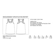 Funkytown Black Slub Racerback Tank
