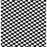 Black Texas Houndstooth Wallpaper