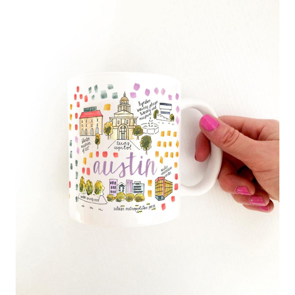 Austin Map Mug