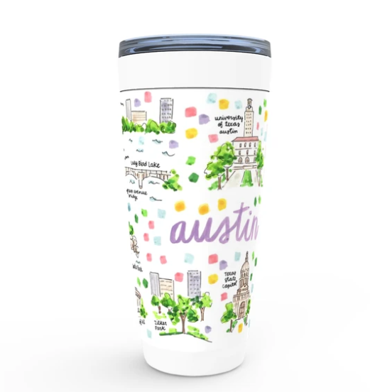 Austin Map Tumbler