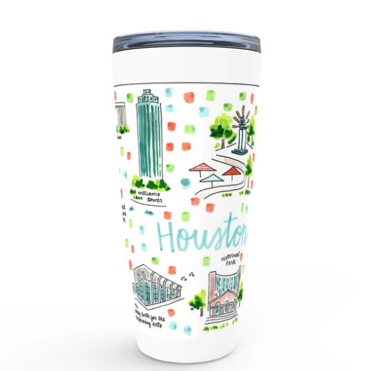 Houston Map Tumbler