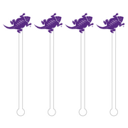 TCU Frog Acrylic Stir Sticks