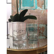 Austin Coordinates Double Old Fashion Glass