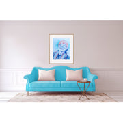Willie Nelson Watercolor Print