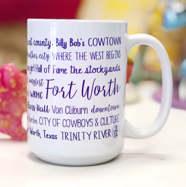 Fort Worth Everything Mug - Purple