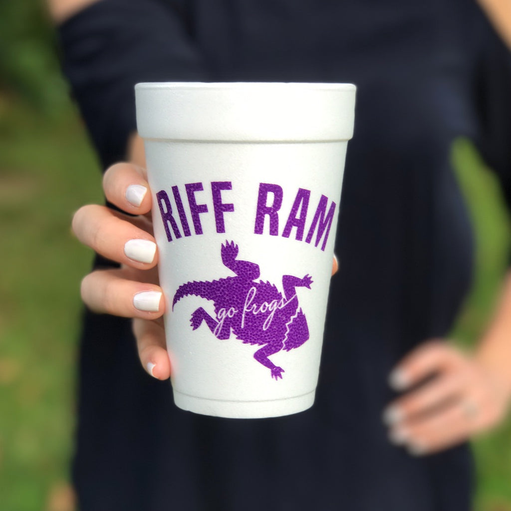 RIFF RAM Styrofoam Cups