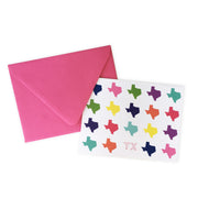 Texas Colors Folded Note Card Set