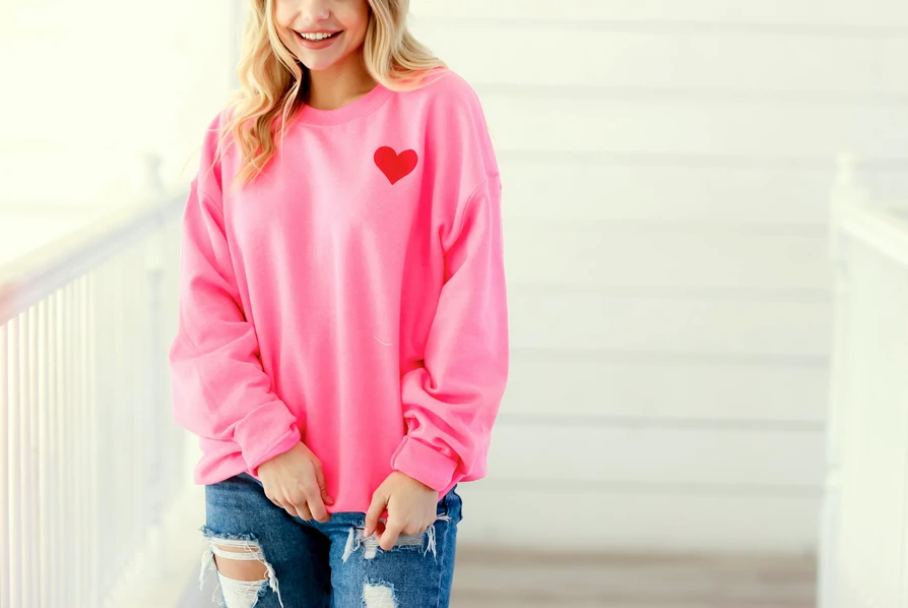 Love is Kind Pink Pullover