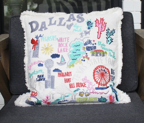 Dallas Favorites Pillow with Insert